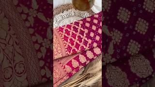 Pure georgette Silk Handloom Banarasi Saree