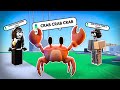 Trolling as a CRAB on ROBLOX... | Voice-Chat Trolling