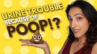 URINE TROUBLE because of your POOP?! | How to get rid of constipation ft. Dr. Kumkum Patel | IG Live
