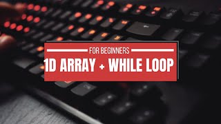 1D Arrays for beginners in java | Tagalog