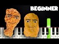 Gegagedigedagedago | BEGINNER PIANO TUTORIAL + SHEET MUSIC by Betacustic