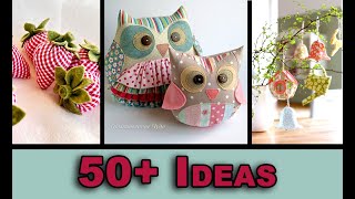 50+ Ideas for Easy Sewing Projects When You're Bored | Home Decor Edition