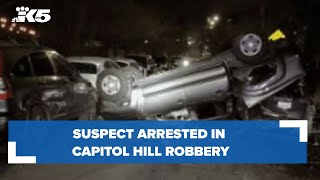 Suspect arrested in Capitol Hill robbery