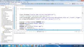 javaTutorial 9: to retrieve data from database using java Result set