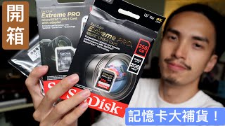 為出國做準備！ 記憶卡大補貨 使用心得 購買攻略 SD卡 ＭicroSD Sandisk Extreme Pro 256GB 德狗