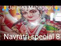 Raghwendraji A to Z point || Navratri special 8 morning|| Jai Mata Mahagauri 🙏🐆🕉️🙏 #trendinglive 🙏🙏🙏