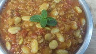 టమాటా సోయాబీన్స్ కర్రీ  చాలా సింపుల్ గా#tomato soya beens curry#beens curry