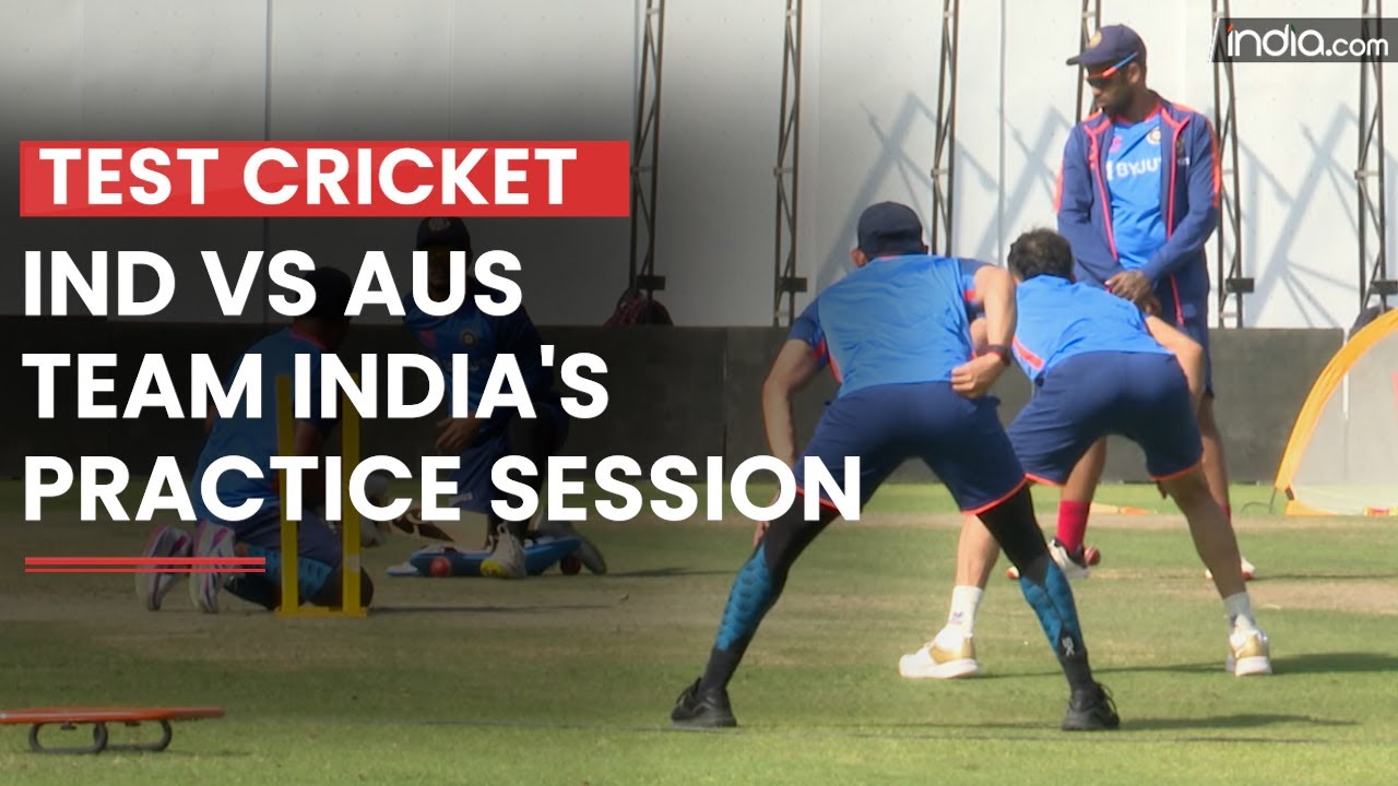 India Vs Australia 2nd Test: Team India’s Intense Practice Session ...