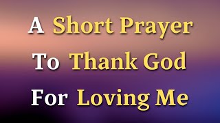 Dear Lord, Your love is a constant source of strength, comfort, and hope in my life, and for that