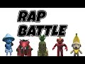 Smurf Cat vs Strawberry Elephant vs Pineapple Owl vs Apple Fish vs Banana Dog Epic Rap Battle