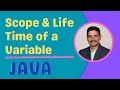 #05 Scope and Lifetime of a Variable in Java