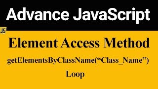 getElementsByClassName Method with Loop in JavaScript (Hindi)