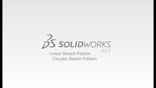 Дев'ятий урок по SolidWorks | Масив (Sketch Pattern) в ескізі.