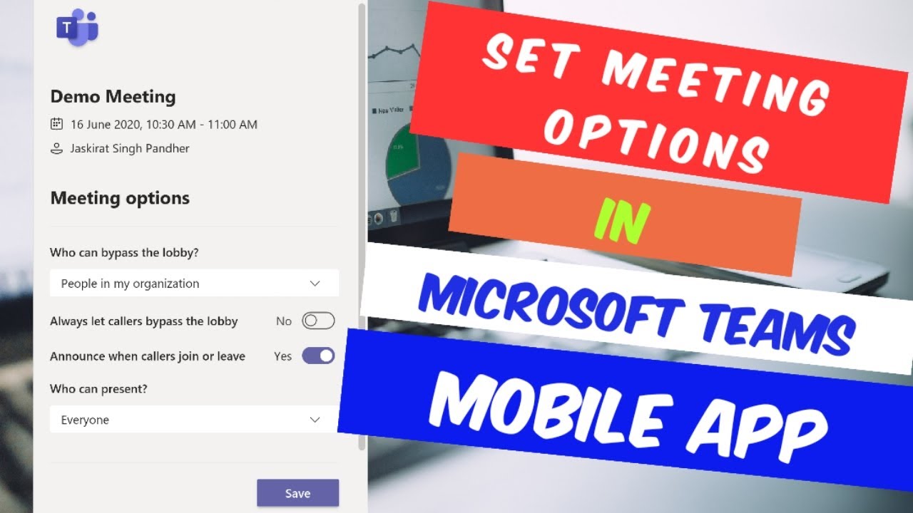 How To Set Meeting Options In Microsoft Teams App In Mobile ...