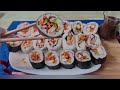 বাসায় সহজে বানান সুসি সুসি রেসিপি how to make japanese sushi at home