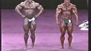Jay Cutler vs Ronnie Coleman Olympia 2001