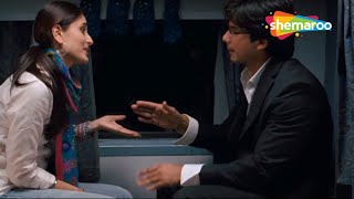 शहीद और करीना जब पहली बार मिले | Shahid Kapoor, Kareena Kapoor | Jab We Met Scene