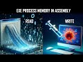 💉HOW HACKERS READ & WRITE PROCESS MEMORY ❓ (ASSEMBLY)[PART1/2] [REAL HACKIG/HACKING BASICS] #hacking