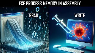 💉HOW HACKERS READ & WRITE PROCESS MEMORY ❓ [PART1/2] [REAL HACKIG/HACKING BASICS] #hacking #assembly