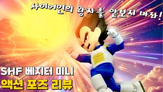 드래곤볼 다이마 SHF 베지터 미니, 액션 퀄리티 실화? 리뷰로 확인해보세요 #dragonball