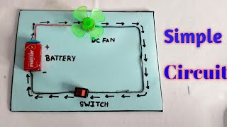 Working model of simple electric circuit, Simple Circuit/Simple Circuit School Project/Electric Circ