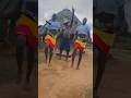 African village Acholi traditional dance