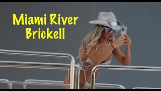 All Girl All Posing on Miami River Yachts | Boat Zoom