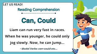 GRADE 4-6 Reading Comprehension Practice I MODAL VERBS: can - could etc. I with Teacher Jake