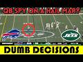 Dumb Decisions: The WORST Hail Mary Defense EVER | Bills @ Jets (2024)