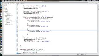 Java: GUI - RadioButtons