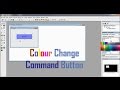 How to change the colour of a Command button in Vb 6.0