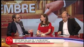 TV3 - Divendres - Tertúlia d'actualitat 23/06/15