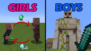 instant karma by boys and girls in minecraft