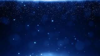 Particles Blue Bokeh Dust Abstract light motion titles cinematic background