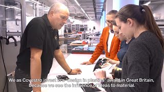 “Design in Plastics” Winners visit Covestro Labs in Leverkusen