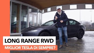 Tanta AUTONOMIA e che GUIDA! (da 45.000 €) | Tesla Model 3 Long Range RWD 2025