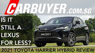 2021 Toyota Harrier Hybrid Review : Still a Lexus for less? - CarBuyer Singapore
