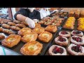 Bakery that makes 14 kinds of pastries every day - Korean street food