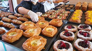 Bakery that makes 14 kinds of pastries every day - Korean street food
