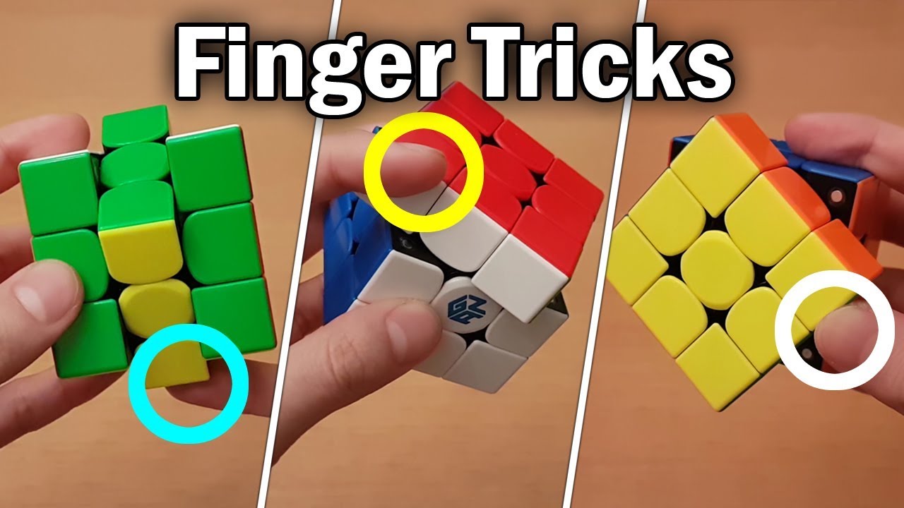 Rubik S Cube Finger Tricks Tutorial Beginner To Advanced Youtube