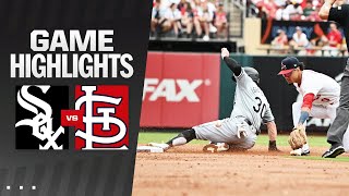 White Sox vs. Cardinals Game Highlights (5/5/24) | MLB Highlights