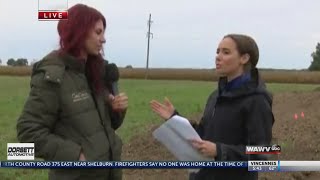 Live from groundbreaking ahead of barn raising in Illinois