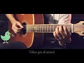 close to you the carpenters fingerstyle guitar cover tab