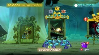 Walkthrough: Rayman Legends 100% - Elevator Ambush