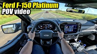 Ford F-150 Platinum 5.0 V8 - Brazil - POV VIDEO