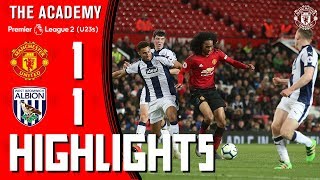 U23s Highlights | Manchester United 1-1 West Brom | Premier League 2