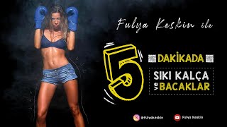 💯 🍑 5 DAKİKADA SIKI KALÇA ve BACAKLAR İÇİN 💯 SÜPER ETKİLİ