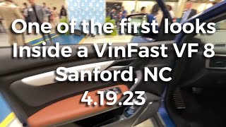 First look inside VinFast VF8 - 4.19.23