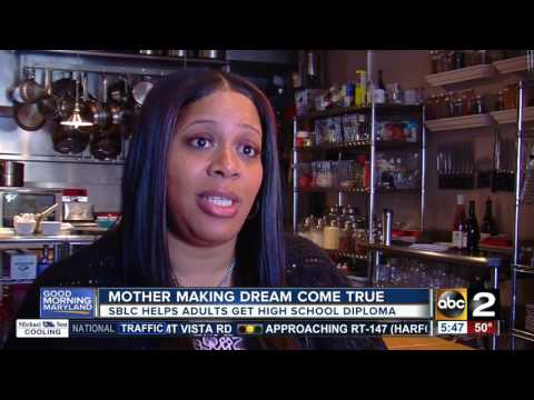 Baltimore mother of two working toward high school diploma Baltimore mother of two working toward high school diploma