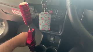 Debu Aspal Modif #01 - Pasang Shift Knob Extender + Gear Shift Knob pada #honda  #brio